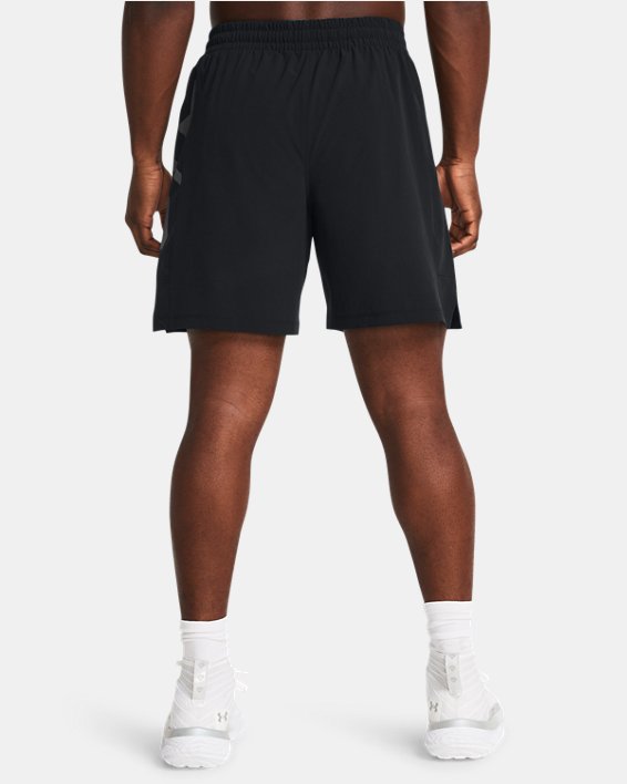 Men's UA Zone Woven Shorts, Black, pdpMainDesktop image number 1